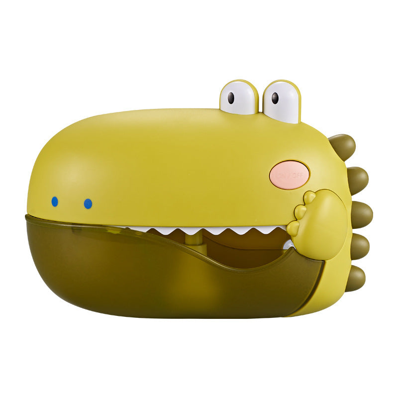 Wonder Kiiids, Baby bath toy, bubble bath machine, dinosaur bath toy, bath time music, baby shower gift, toddler bath toys, bubble maker with music, bath toys with suction cups, long lasting bubbles, safe baby bath toys.