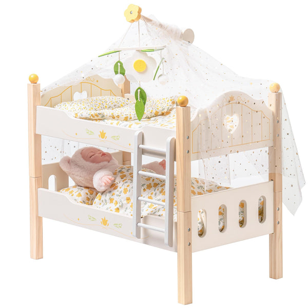 Wooden Doll Bunk Beds