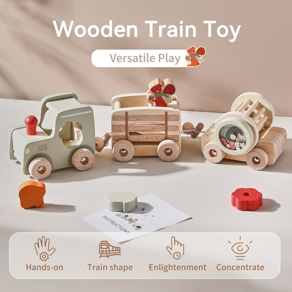 Multi-functional Train Shape Recognition Toy