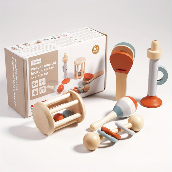 Wooden Musical Instrument Toy Set